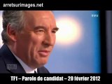 Bayrou, histoires de famille sur TF1