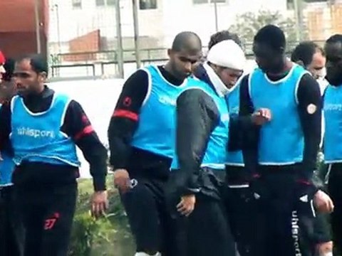 الحصة التمرينية الصباحية للملعب التونسي