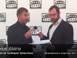 Periodista Digital entrevista a Carlos Alsina, director de La Brújula (Onda Cero) -sept. 2011-