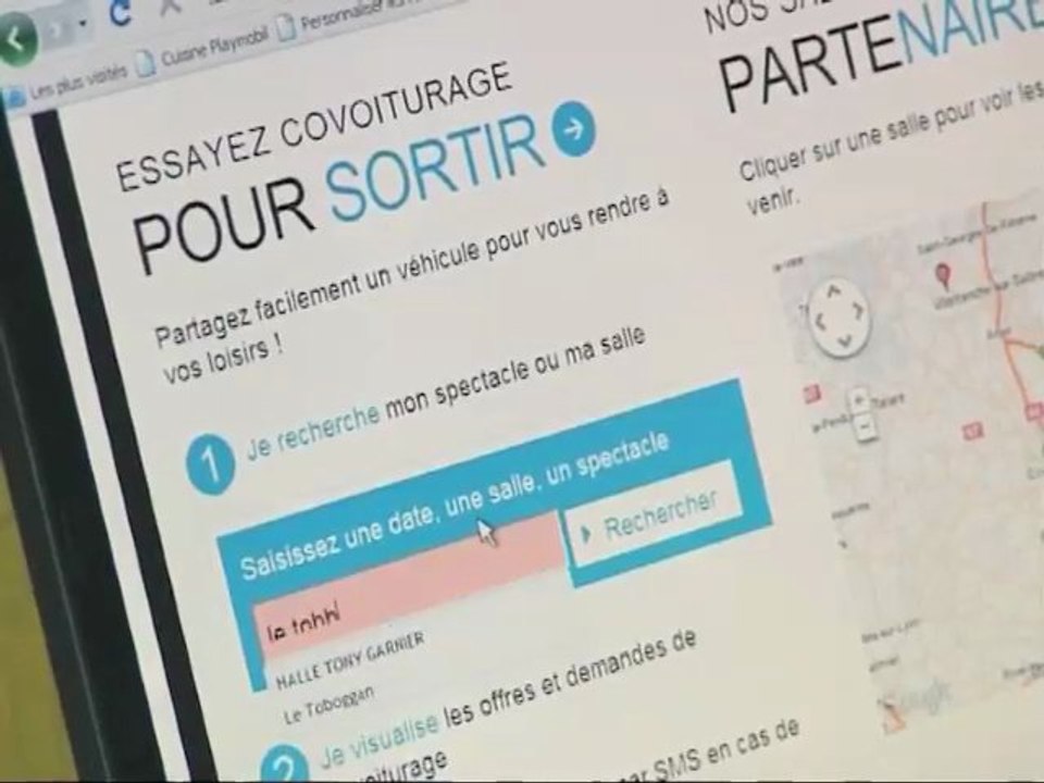 Le covoiturage pour sortir