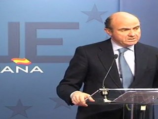 De Guindos advierte de que las previsiones de la CE serán "más pesimistas"