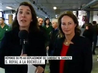 Ségolène Royal : "Sarkozy a oublié la France qui se lève tôt "