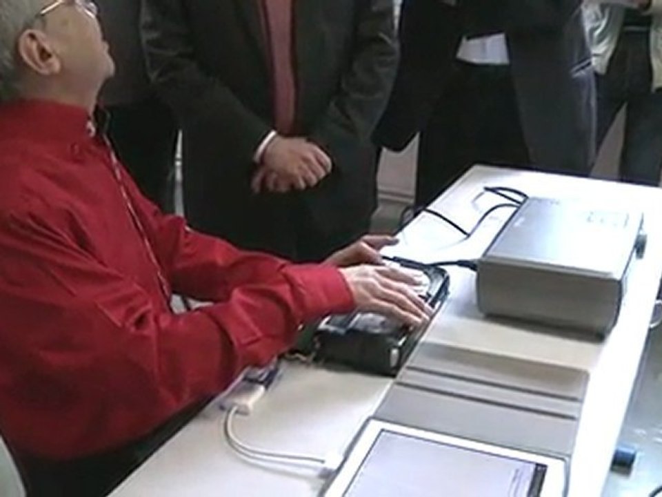 Tablettes tactiles pour les élèves malvoyants