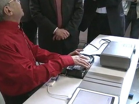 Tablettes tactiles pour les élèves malvoyants