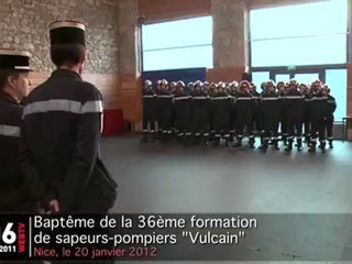 Baptême de la 36e formation Vulcain