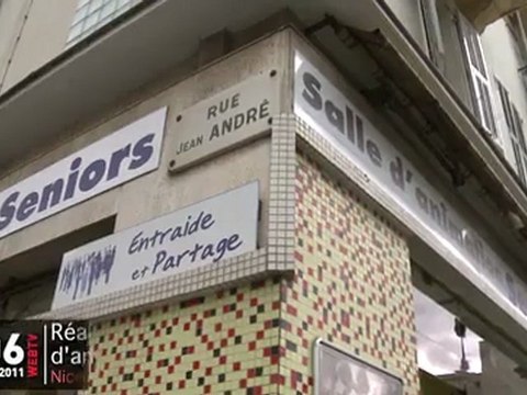 Réalisation d'une salle d'animation pour les seniors à Nice.