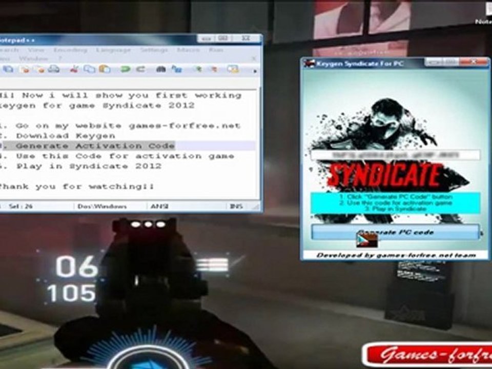 Syndicate 2012 Keygen For Generation Activation Keys