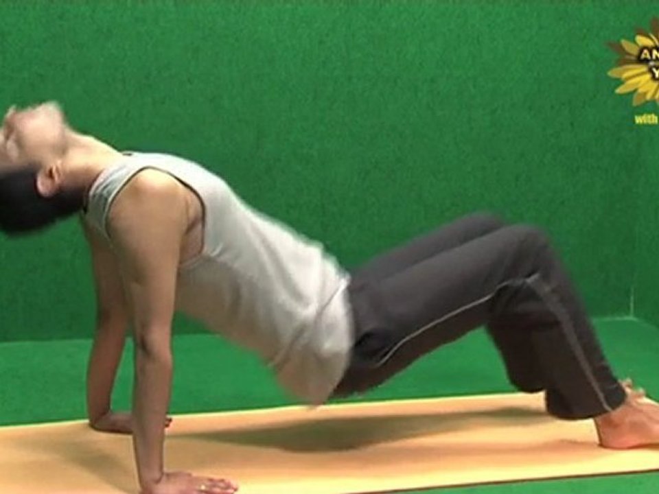 Tibetan yoga 5 rites -- Rite 4