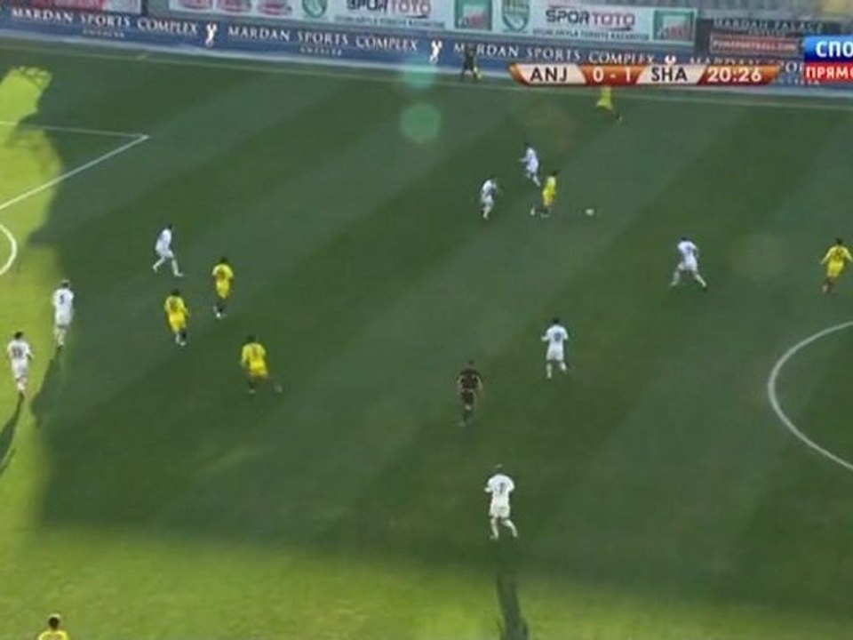 Шахтар - Анжи,  1 тайм / sportua.at.ua