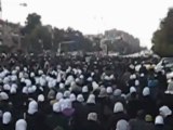 فري برس   تشييع شهداء المزة مقابل السفارة الايرانية والرازي 18 2 2012