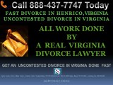 UNCONTESTED DIVORCE HENRICO VIRGINIA LAWYER ATTORNEYS