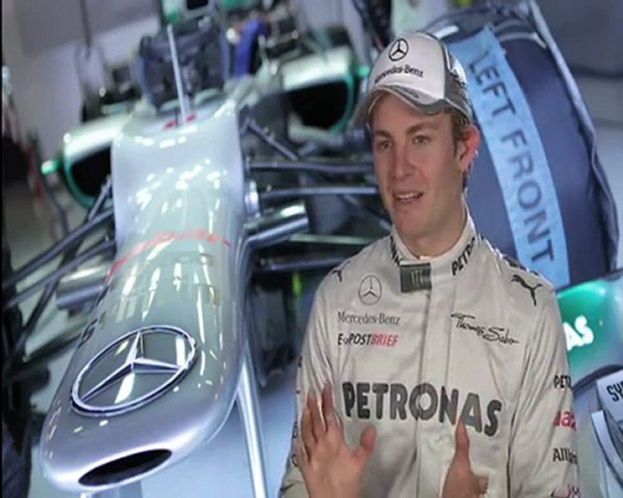 Mercedes AMG F1 W03 Presentazione
