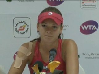 Radwanska: "Primo turno sempre il più difficile"
