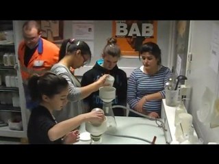 Séchage du papier - CLG Jaurès, Nogent sur Seine (10)