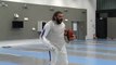 The Fencer: duel vs Sébastien Chabal (rugby)
