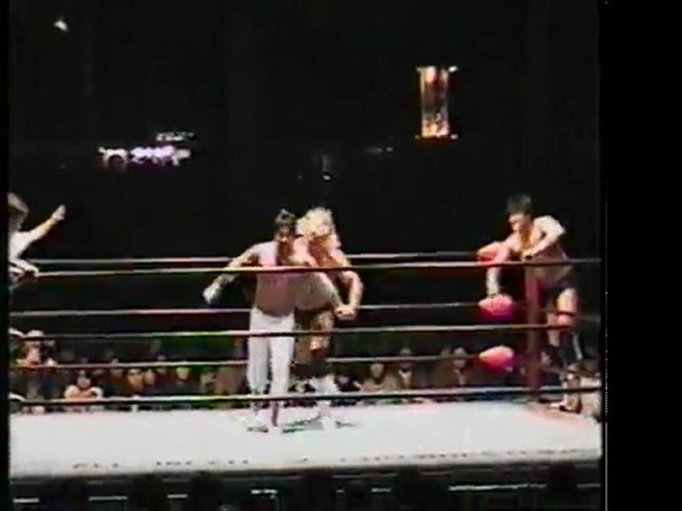 Takao Omori & Tsuyoshi Kikuchi vs. Sean Morgan & Rex King (AJPW Handheld 2/18/97)