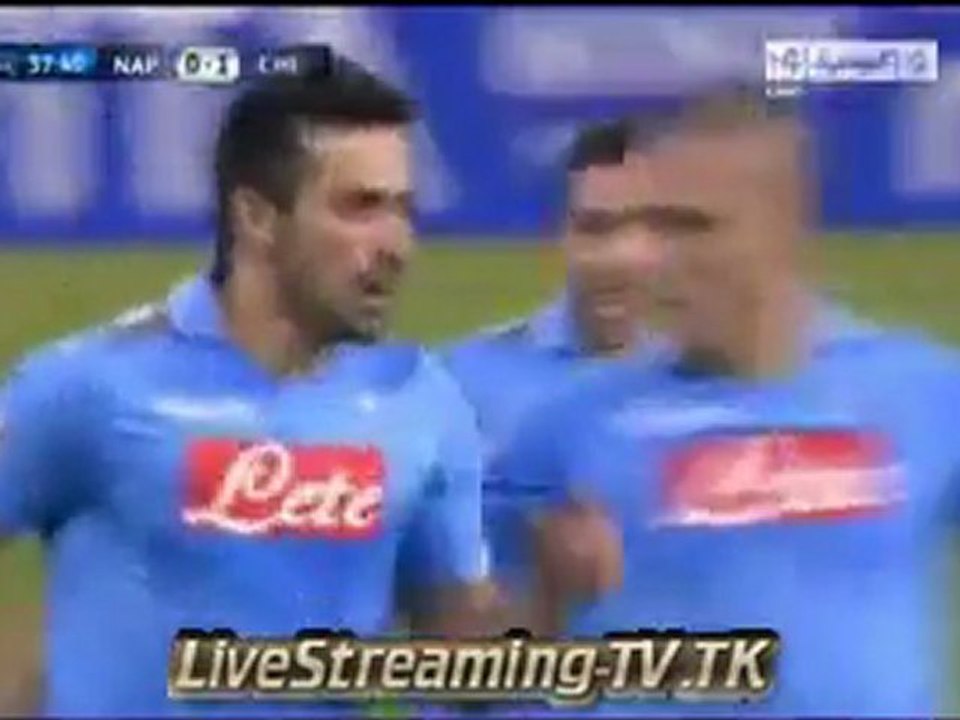 Lavezzi GOAL Against Chelsea UEFA CHAMPIONS League