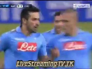 Lavezzi GOAL Against Chelsea UEFA CHAMPIONS League