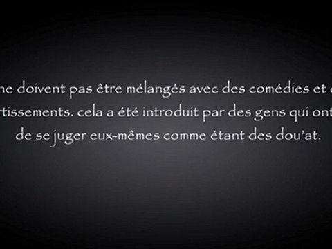 Da'wa comédie ? Sheikh Al Fawzan(hafidahu Allah)