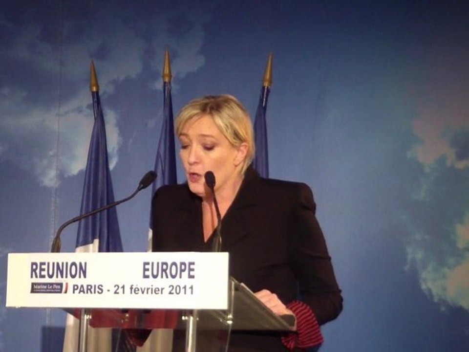 Projet Européen de Marine Le Pen, Paris, le 21 février 2/2