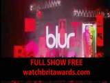 Blur BRIT Awards 2012 performance