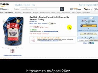 Real Salt - Pouch - By Redmond Trading - 26 Ounce - 3 Pack