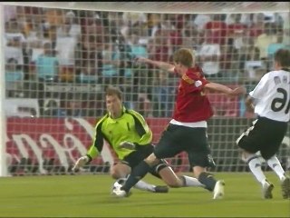 Gol de Torres en la final de la Eurocopa 2008 (Cadena SER)