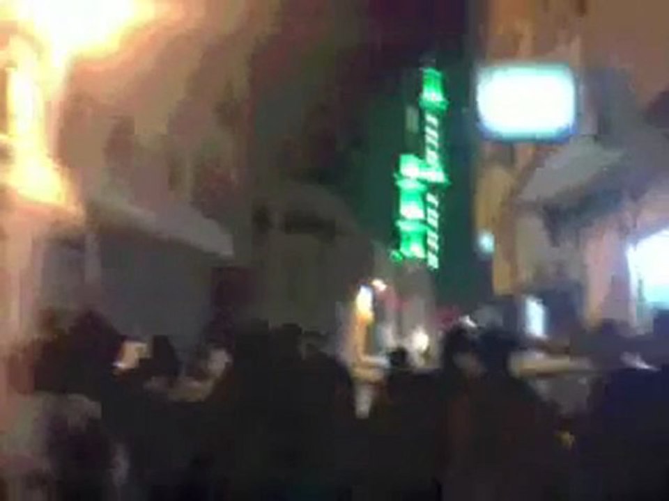 فري برس ريف دمشق زملكا مظاهرة مسائية طيارة رغم الحصار وتواجد عصابات الأسد في البلدة 21 2 2012