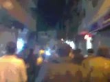 فري برس  ريف دمشق زملكا مظاهرة مسائية طيارة رغم الحصار وتواجد عصابات الأسد في البلدة 21 2 2012 ج1