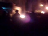 فري برس   الحسكة غويران حرق بيوت الشبيحة في غويران 19 2 2012