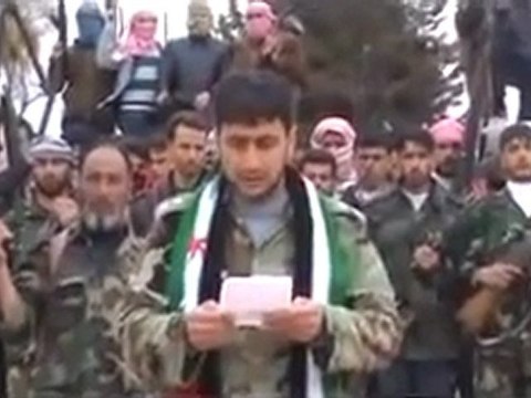 فري برس حمص تشكيل كتيبة العقيدات في الرستن 19 2 2012