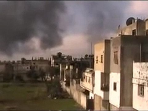 فري برس حمص باباعمرو تواصل القصف على الحي 19 2 2012