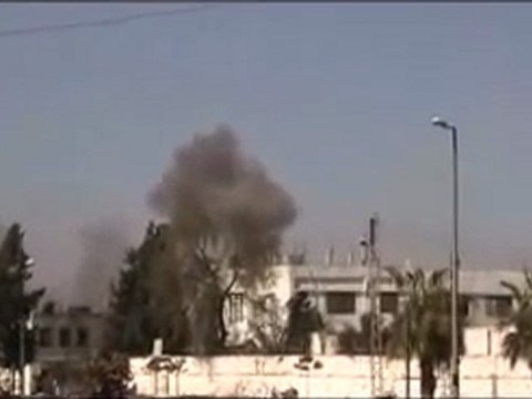 فري برس حمص باباعمرو تواصل القصف المدفعي على الحي 20 2 2012