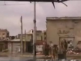 فري برس   حمص باباعمرو القصف التواصل على الحي 19 2 2012