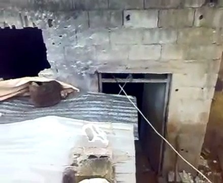 فري برس حماة المغير آثار الدمار على المنازل 16 2 2012