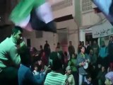فري برس   حماة المحتلة مظاهرة اشاوس حي طريق حلب القديم 20 2 2012 ج1