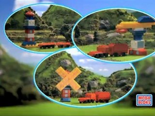 Mega Bloks - Thomas & Fds + Smurfs 積木廣告
