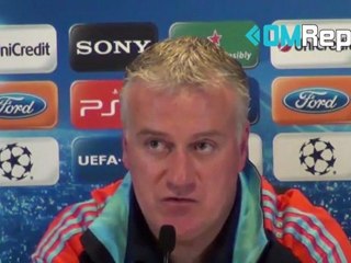 OM - Inter : Deschamps "attention à leurs attaquants"