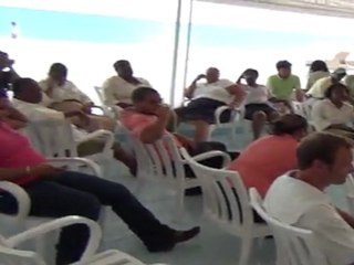 Farewell reception- Speech by Eman, Filipino butler at Cap Juluca hotel