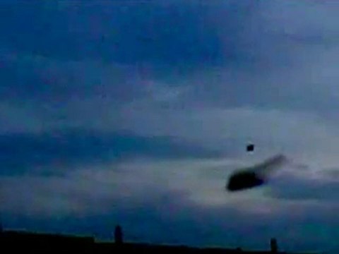 OVNI soucoupe volante lumineuse