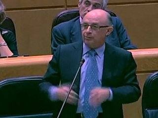 Polémica sobre el déficit público : Rubalcaba / Montoro
