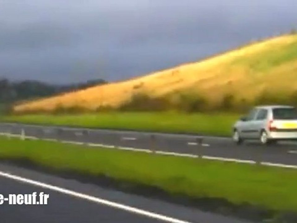 En sens inverse sur la route