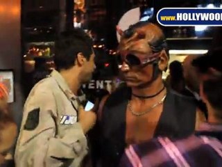 Joe Francis as GI Joe for Halloween