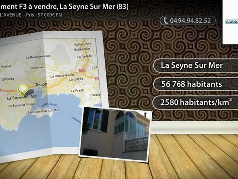 Appartement F3 à vendre, La Seyne Sur Mer (83)