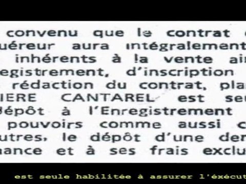 Immobilier Maroc. Agence immobilière CANTAREL IMMOBILIER