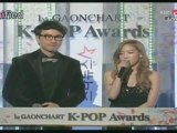 YoonA, TaeYeon @1st Gaon Chart Kpop Awards 2012 (22/02/2012) #2