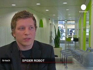 Örümcek robot ile mayın temizliği