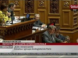 SEANCE,Proposition de loi relatives à la refonte de la carte intercommunale