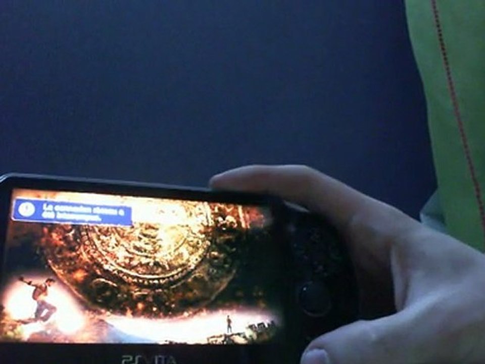 1 ER Démarrage Ps Vita + debut uncharted