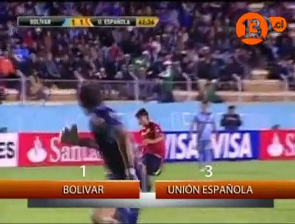 Unión Española se impuso a Bolívar en la altura de La Paz   Deportes 13